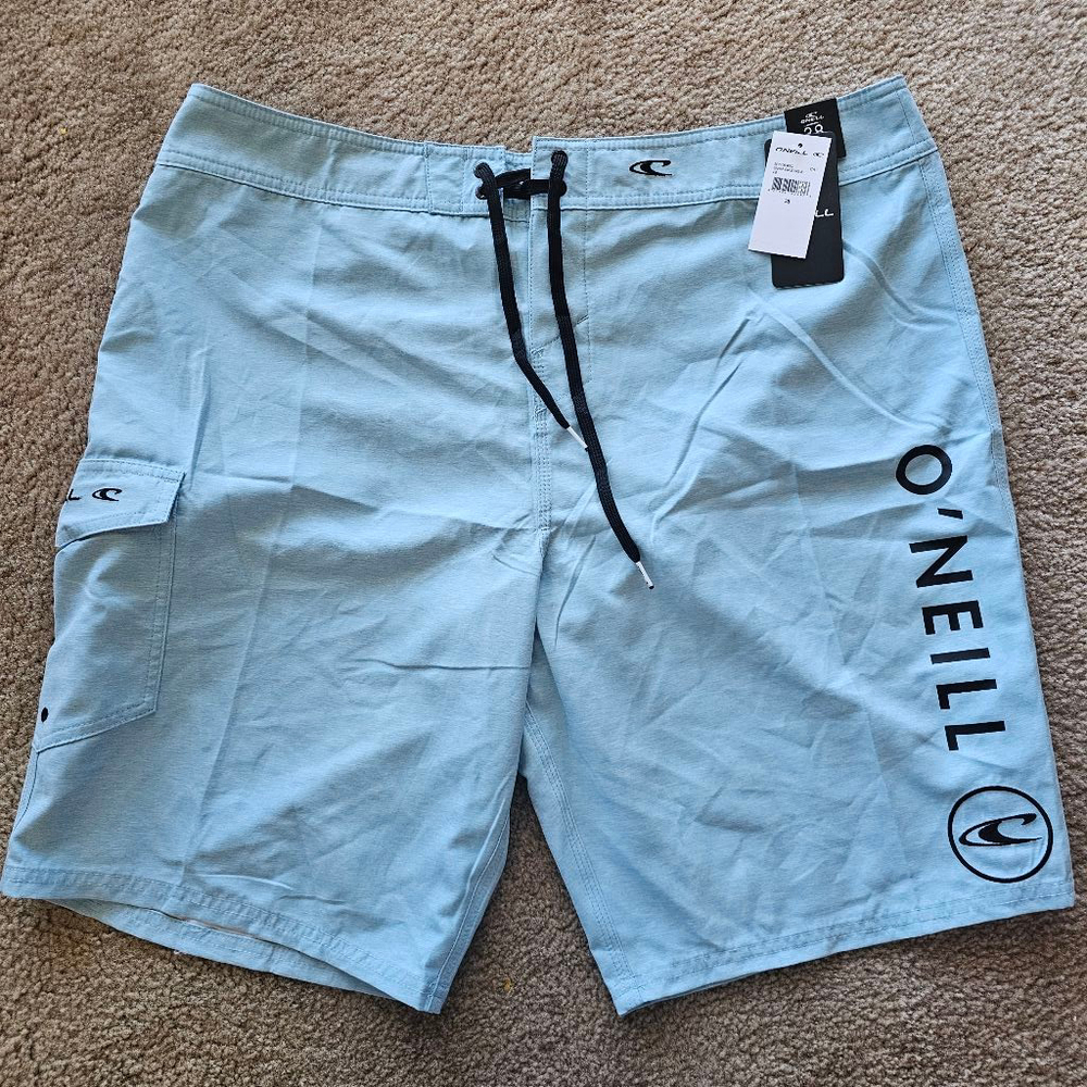 O'Neill Santa Cruz Boardshorts 2.0 Light Blue Size 38